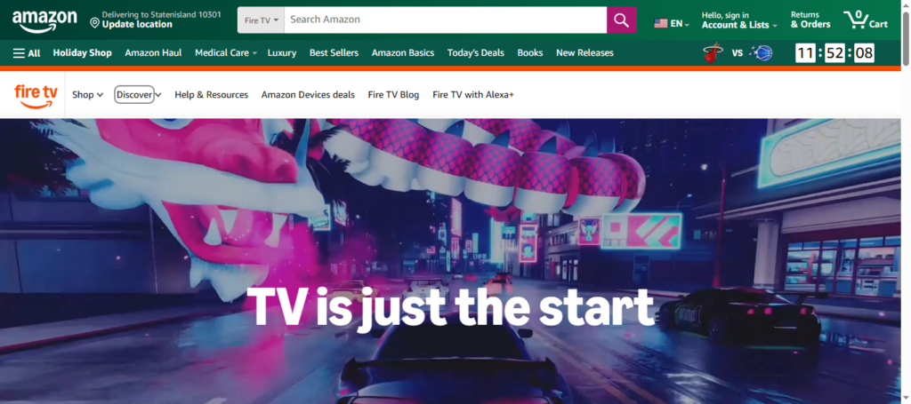 Amazon-Fire-TV-Website
